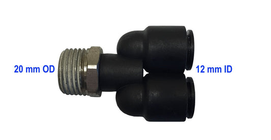 12 mm T fitting for air tank