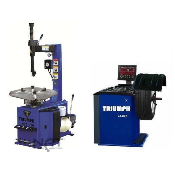 NTC-950 Tire Changer NTB-800 Wheel Balancer Combo