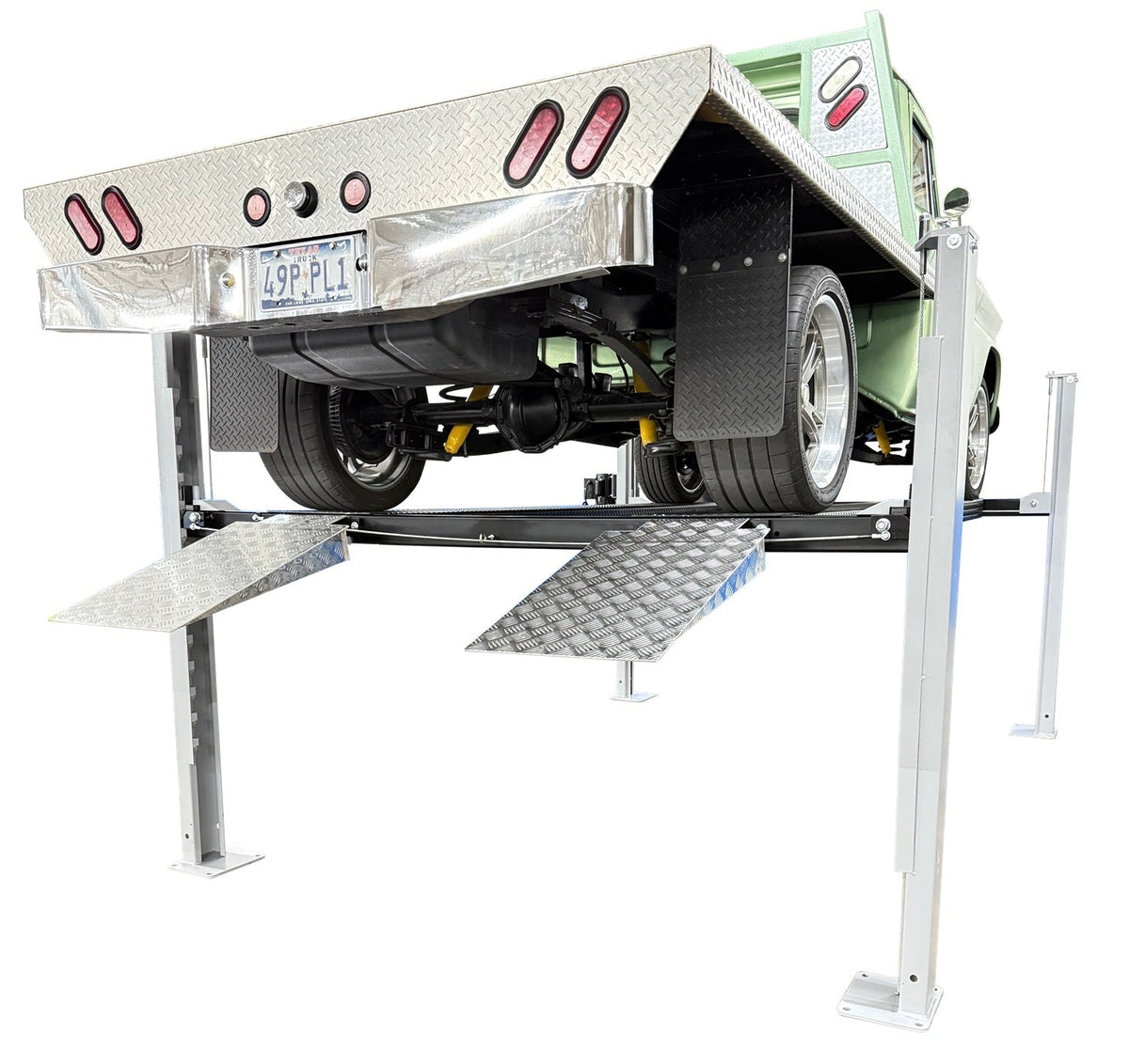 USA8000 8,000 lb Made in the USA Service Storage Four Post Automotive Lift