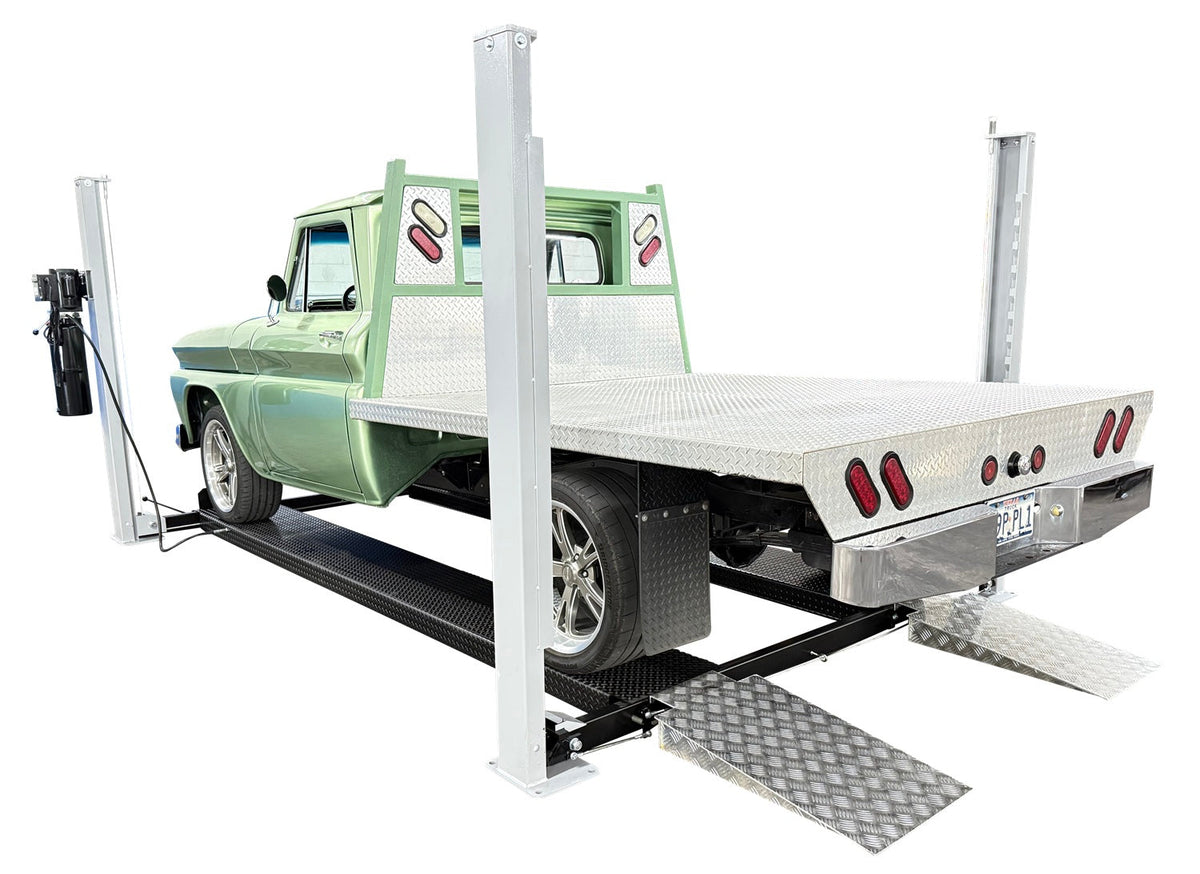 USA8000 8,000 lb Made in the USA Service Storage Four Post Automotive Lift