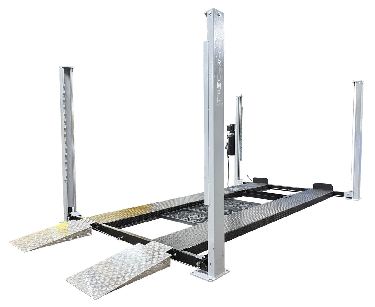 USA8000 8,000 lb Made in the USA Service Storage Four Post Automotive Lift