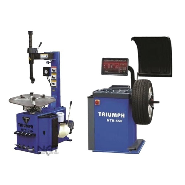 NTC-950 Tire Changer NTB-550 Wheel Balancer Combo